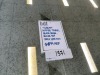 Tuscan Coffee Table, Black Base, Glass Top 1200mm x 670mm - RRP $699 - Ex Display - 3