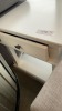 2 x 'Viva' 600mm x 600mm Lamp Table w Drawer - White - RRP $699 - Ex Display - 4