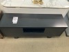 'Lisa' 1500mm Low-Line TV Unit 2 Door, 1 Drawer in Dark Wenge Timber Veneer finish RRP $1799 - Ex Display
