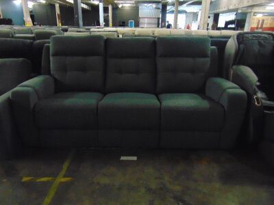 LAREDO Fabric 3 seater recliner Lounge *DKG