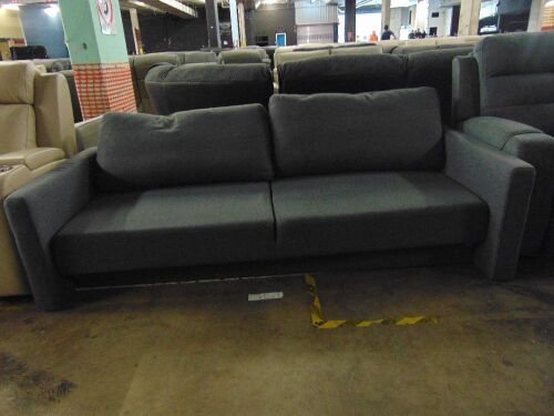 Leni 2.5-Seater Fabric Sofa Bed - GREY