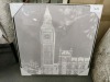 Big Ben Canvas - 850mm x 850mm - RRP $149 - Ex-Display