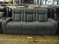 BROCKMAN Fabric Lounge 3 SEATER 3ERER - DARK GRAPHITE