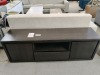 'Avenue' Low-Line TV Unit, 2 Door +Drawer, Tasmanian Oak, Dark Ghost Stain - Aust. Made - RRP $1899 - Ex Display