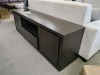'Avenue' Low-Line TV Unit, 2 Door +Drawer, Tasmanian Oak, Dark Ghost Stain - Aust. Made - RRP $1899 - Ex Display - 3