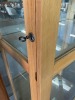 Tassie Oak Display Cabinet 800mm x 1900mm - RRP $1699 - Ex-Display - 5