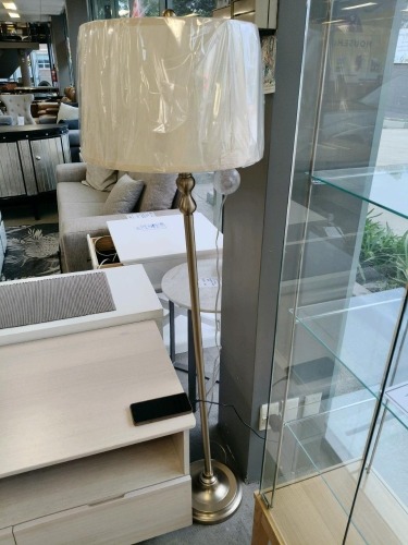 Floor Lamp Brass Finish Base - RRP $349 - Ex-Display