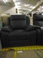 VIENNA Fabric Lounge RECLINER / Fabric *GRA