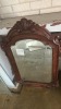 Imported Java Timber Mirror Walnut - RRP $349 - Ex-Display - 2