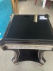 Aldo Lamp Black/Antique Silver Timber Veneer - RRP $899 - Ex-Display