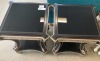 Aldo Lamp Black/Antique Silver Timber Veneer - RRP $899 - Ex-Display - 4