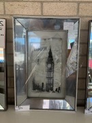 London Picture Frame Mirror - RRP $99 - Ex-Display