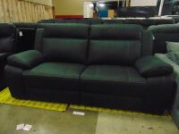 Vienna 2.5- Seater Fabric Recliner Sofa *GRA