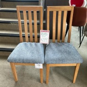 &lsquo;Aston&rsquo; Timber Dining Chair - RRP $299 - Ex-Display