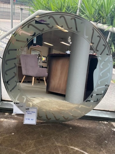 Round Mirror - RRP $199 - Ex-Display