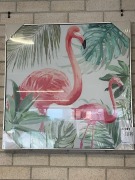 Flamingo Artwork - RRP $199 - Ex-Display