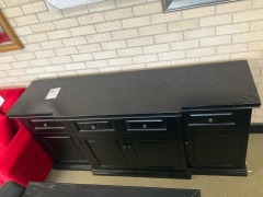 American Buffet 2100mm in Dark walnut - Ex Display - RRP $ 2899