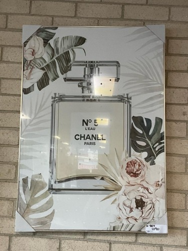 Chanel Paris Artwork - RRP $149 - Ex-Display