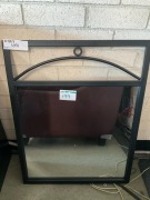 Cast Iron Mirror - RRP $99 - Ex-Display