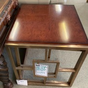 Regal Home Tuscan Nest Antique Gold base / Teak brown tops - RRP $1199 - Ex-Display