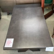 CROSSROADS COFFEE TABLE,TASMANIAN OAK,DARK GHOST STAIN,1300 X 650mm $1,599 RRP - Ex Display