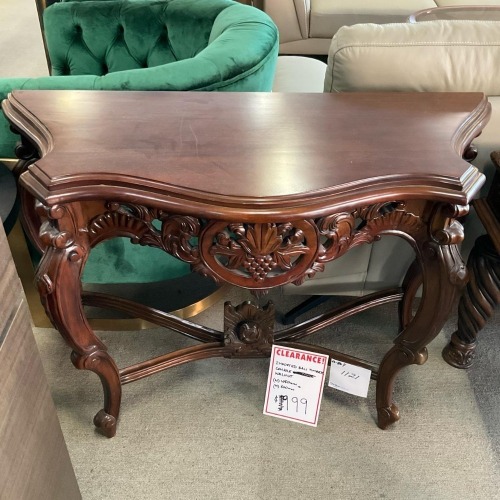 Imported Bali Timer Console - Walnut RRP $999 - Ex Display