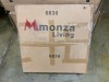 Mmonza 6830 Lamp Table, Black with Matt White Top RRP $299