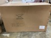 Regal House Pyramid Duo Console, Silver Frame, Clear Glass - RRP $899