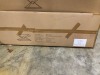 Regal House Pyramid Duo Console, Silver Frame, Clear Glass - RRP $899 - 2
