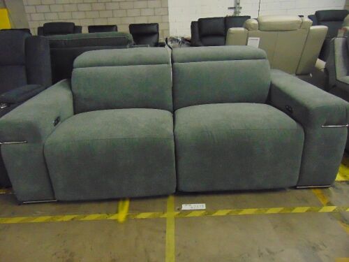 Taylor MKII 2 seater Powered Recliner Sofa Lounge - WAR ORG