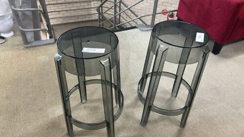 2x. Ghost Bar Stool RRP $109 each - Ex Display