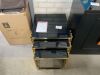 Ocma Brooklyn Nest of Tables Gold and Black RRP $699 - 2