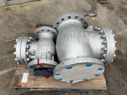 2 x KITZ Fig 300SCO Size 12 Check Valves