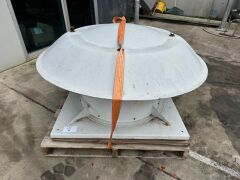 Roof Stack Vent Fiberglass Top Steel Base
