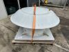 Roof Stack Vent Fiberglass Top Steel Base