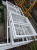 A Qty of White Steel Frames - Used as Office Partions