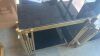 Ocma Brooklyn Lamp Table, Gold and Black RRP $549