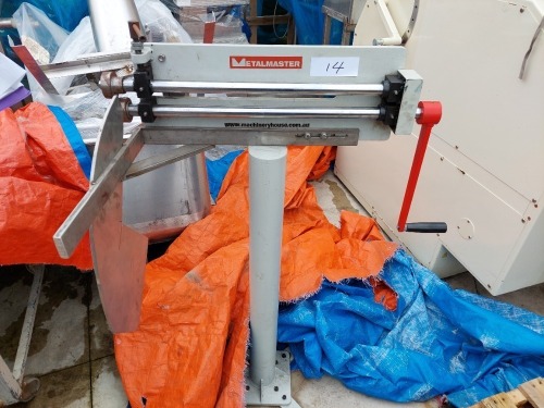 2022 Metalmaster SJ-24D Stainless Steel Framed Bead Roller on Stand