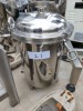 Heavy Duty Stainless Steel Pressure Vessel with Removable Top, Mesh Insert (As Is, Untested) - 6