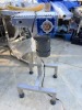 Stainless Steel Framed Motorised Slat Belt Pass Through Conveyor with Geared Drive to Related Electrics (As Is, Untested) - 2