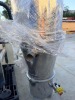 Stainless Steel Framed Fume Extraction/Filtration Duct with Fan (As Is, Untested) and Flow Control - 3