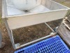 Stainless Steel Framed Storage and Draining Bin on Mobile Stand - 3
