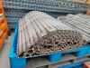 Large Quantity Heavy Duty Heat Resistant Composite Plastic Mesh Conveyor 1255mm Wide - 2