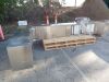 New Heavy Duty Stainless Steel Framed Mobile Motorised Multi Bin Bulk Ingredients/Food Bucket Elevator - 3
