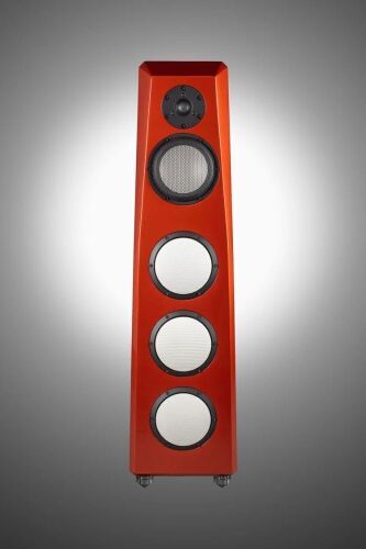 "New 2026" Set of 2 vonSchweikert VR.thirty audio speakers in Cadmium Orange finish