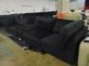 Corro Fabric Lounge 5 Piece/ Fabric - Plush Coal
