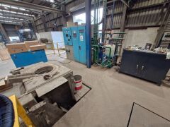 Inductotherm 500kg & 300kg Heavy Duty Electric Pushout Furnaces