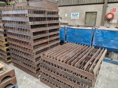 Qty of 40 Steel Framed Foundry Pallets