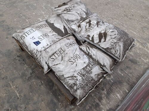 Qty of 6 Bags of Steel Shot