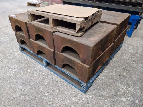 Qty of 12 H/D Steel Blocks